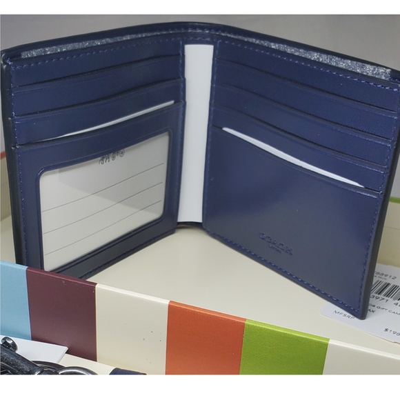 Coach Signature Wallet Camo print + Key Fob - $211 - Picture 5 of 5